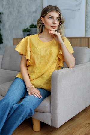 Блуза Артикул: 2/226
Состав: ЛЕН 100%
Плотность ткани: 135 гр/м²
Воланы это всегда волнительно и притягательно. Они всегда в центре внимания окружающих. Женщины очень умело пользуются этим «оружием». 