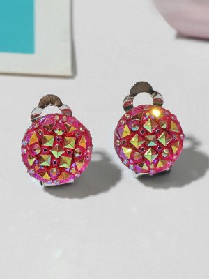 Серьги клипсы детские Выбражулька «Блёстка», миксы