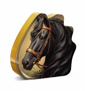 Чай подарочный в жестяной банке Конь