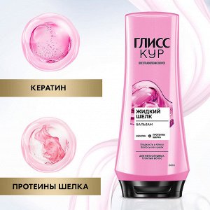 #ГЛИСС КУР Бальзам Жидкий шелк /200