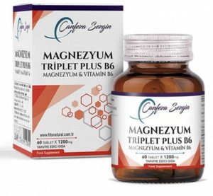 Canfeza Sezgin Magnezyum Triplet Plus B6 – это пищевая добавка, содержащая магний в трех формах в сочетании с витамином B6