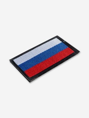 Шеврон на липучке «Флаг России», 9x5 см