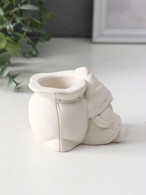 Фигура-подставка для мелочей «Гном с мешком», 6.5x9.5x6.5 см