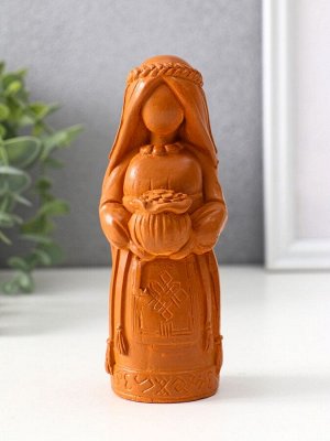 Фигурка-оберег «Денежная берегиня», 14x6x6 см, красная глина