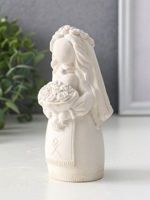 Фигурка-оберег «Берегиня невеста», 14x6.5x7 см, натуральный