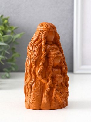 Фигурка-оберег «Родовница», 13x7x6 см, красная глина