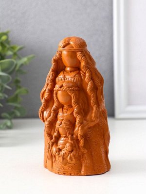 Фигурка-оберег «Родовница», 13x7x6 см, красная глина