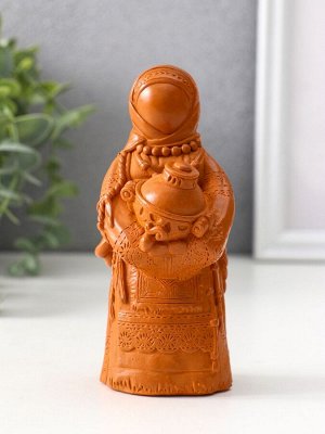 Фигурка-оберег «Берегиня Дуняша», 13x6x6 см, красная глина