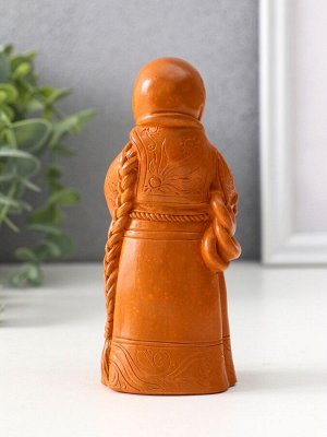 Фигурка-оберег «Берегиня Дуняша», 13x6x6 см, красная глина