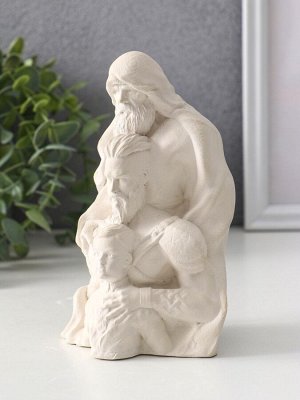 Фигурка-оберег «Опора рода», 15.5x9.5x8 см, натуральный