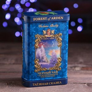 Чай черный Forest of Arden "Таежная сказка" листовой с кедровой шишкой и бергамотом ж/б 100 468092