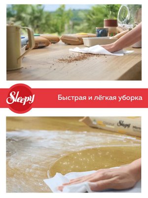 Sleepy Влажные салфетки для уборки "Вишня" 100 шт