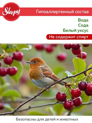 Sleepy Влажные салфетки для уборки "Вишня" 100 шт
