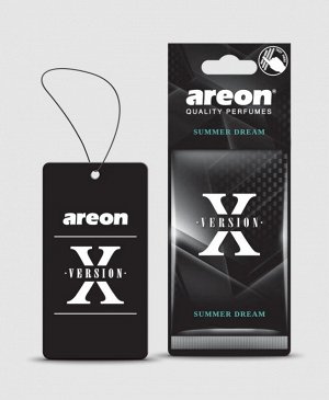 Ароматизатор AREON картон X-VERSION BLACK - Summer Dream