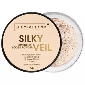 Пудра рассыпчатая "SILKY VEIL" №303 сияющая 10гр