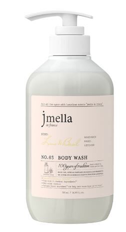 JMELLA IN FRANCE. Гель для душа парфюмированный "Лайм и базилик" LIME & BASIL Body Wash, 500мл