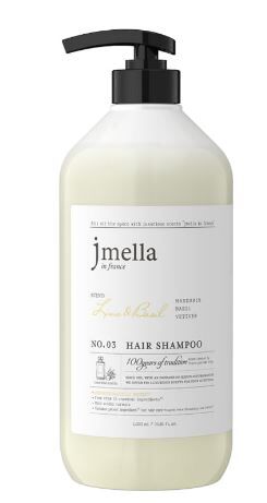 JMELLA IN FRANCE. Шампунь для волос парфюмированный "Лайм и базилик" LIME & BASIL HAIR SHAMPOO 500мл