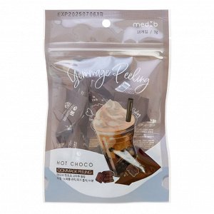 Med B. Очищающая маска гоммаж с экстрактом какао, Hot Cacao Gommage Peeling,  3г*10шт