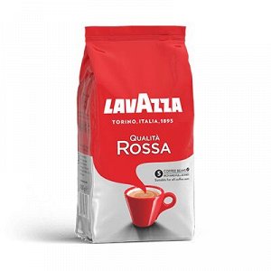 кофе LAVAZZA QUALITA ROSSA 1 кг зерно