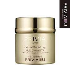 PRIVIA. Крем для лица "PRIVIA Oriental Revitalizing Gold Cream EX8" 50 мл