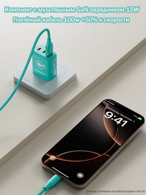 Кабель Lightning (iphone) - Usb. Шнур для зарядки телефона iphone/ айфон