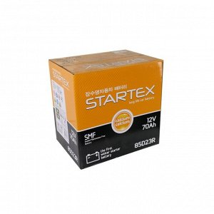Аккумулятор Startex 85D23R, 70Ач, CCA 590А, необслуживаемый