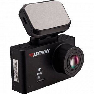 Видеорегистратор ARTWAY  AV-701 UltraHD(4K), 3Мп, 3840x2160, обзор 170°, экран 2.4", WiFi, 2 камеры