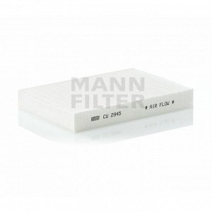 Фильтр салонный MANN-FILTER, арт. CU2945