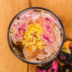 Чай зелёный китайский связанный, пион, 50 г
