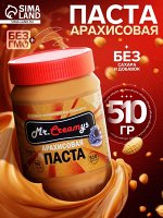 Арахисовая паста &quot;Mr.Creamys&quot; классическая, 510 г