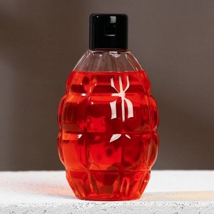 Подарочный набор косметики «Настоящему мужику», гель для душа 250 мл и мочалка для тела, HARD LINE