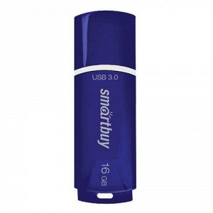 Флэш-диск 16 GB SMARTBUY Crown USB 3.0, синий, SB16GBCRW-Bl