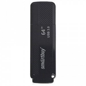 Флэш-диск 64 GB SMARTBUY Dock USB 3.0, черный, SB64GBDK-K3