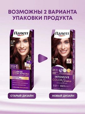 ПАЛЕТТЕ 4-88 (RF3) Красный Гранат