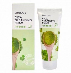 LEBELAGE. Пенка для умывания с экстрактом центеллы азиатской, CICA CLEANSING FOAM, 100 мл