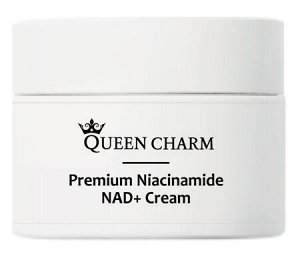QUEEN CHARM. Крем для лица с ниацинамидом и NAD+ омолаживающий PREMIUM NIACINAMIDE NAD+CREAME, 50 мл