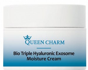 QUEEN CHARM. Крем для лица с экзосомами гиалуроновой кислоты Bio Triple HYLURONIC EXOSOME, 50 мл