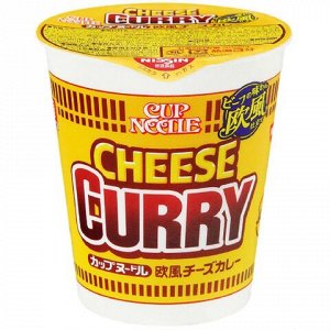 Суп-лапша NISSIN б/п карри и 4-мя видами сыра 85 гр