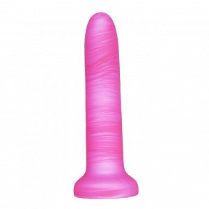 Фаллоимитатор из жидкого силикона, розовый, Ø 2,6 см, L 12,5 см