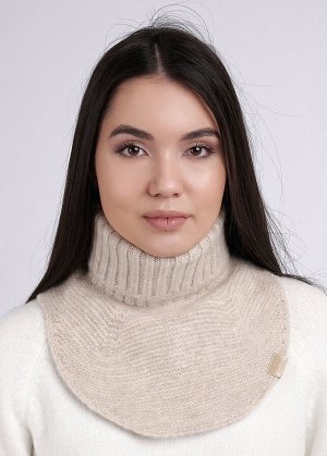 Шарф-манишка. Цвет: св.бежевый