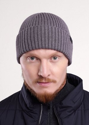 Шапка. Цвет: меланж серый