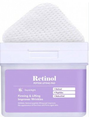 DERMAL. Лифтиг пэды с ретинолом и пептидами  Retinol Peptide Lifting Pad, 180мл