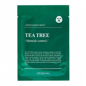 DERMAL. Оздоравливающая маска с экстрактом чайного дерева, 25гр