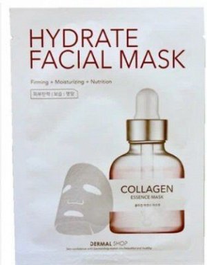 DERMAL. Тканевая маска для лица с коллагеном Shop Collagen HydrateFacial Mask, 25гр