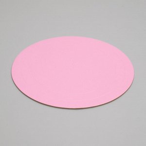 Подложка усиленная, золото-розовый, 26 см, 3,2 мм