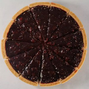 ТАРТ ВИШНЕВЫЙ, пирог, 1,2кг/шт, нарезан 12 порций, заморож, Чизберри