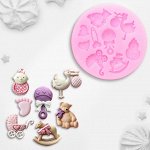 Молд силиконовый «Для новорождённого», 8?1 см