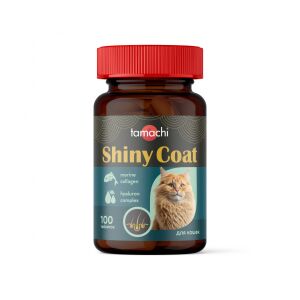 Тамачи/TAMACHI Shiny Coat витамины для кошек 100шт для шерсти