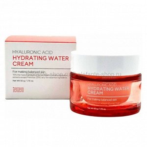 TENZERO. Увлажняющий крем для лица с гиалуроновой кислотой HYALURONIC ACID HYDRATING WATER CREAM 50г