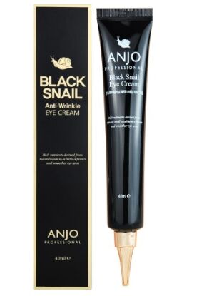 ANJО Professional. Крем для век с муцином черной улитки, Black Snail Eye Cream, 40 мл.